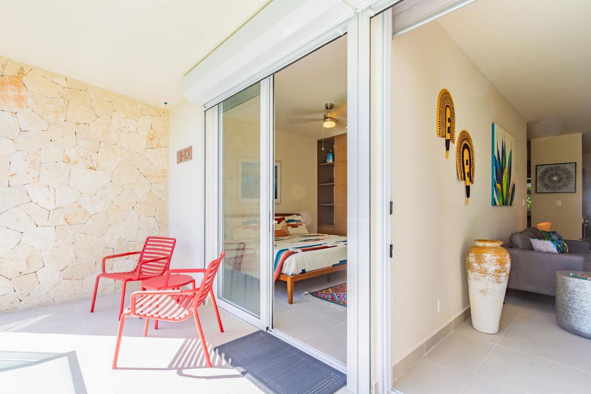 Santamar By Tao Beach Condos With Pool & Walk To Ocean Akumal Zewnętrze zdjęcie