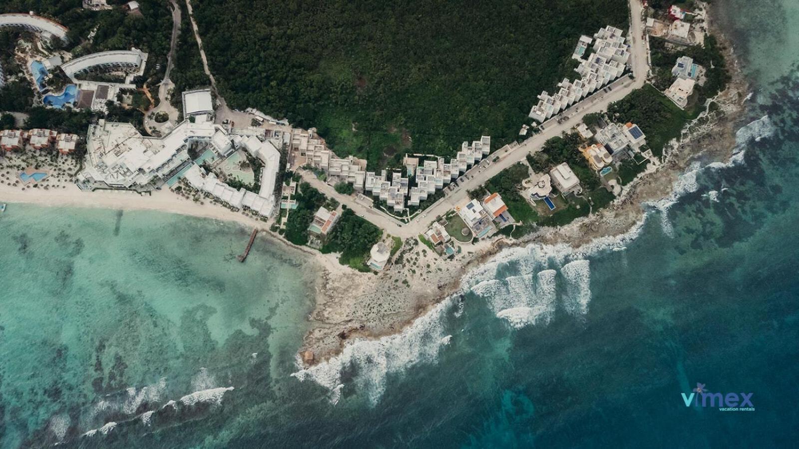 Santamar By Tao Beach Condos With Pool & Walk To Ocean Akumal Zewnętrze zdjęcie